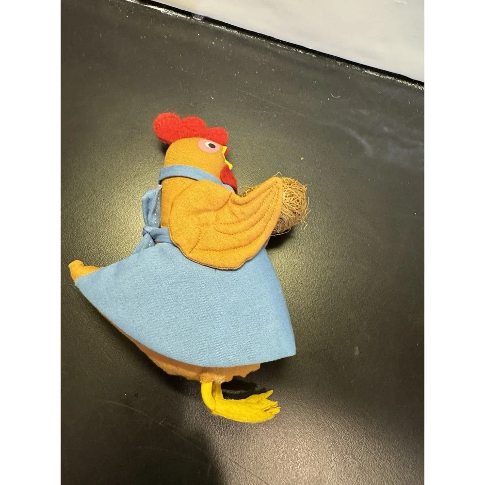 Gladys Boalt Chicken With Basket Christmas Ornament Signed‎ & Dated 1980